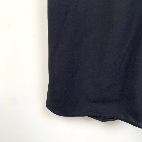 Prada Milano Nero & Bianco Short-Sleeve Sable Jersey Dress W/ Triangle Detail Si - Picture 5 of 11